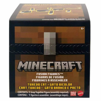 Mattel Minecraft velká figurka Tuxedo Cat GVV14