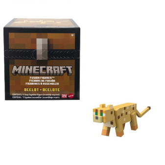 Mattel Minecraft velká figurka Ocelot GVV14