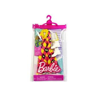 Mattel BRB Barbie Kolekce oblečení - Diamantový vzor HJT17