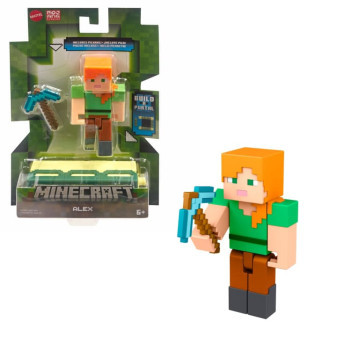 Mattel Minecraft Figurka -  Alex 8 cm GTP08