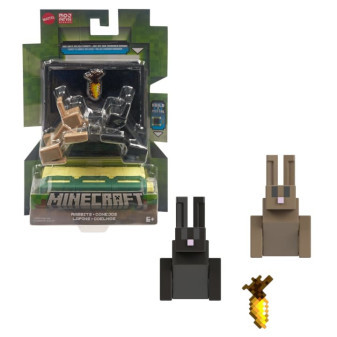 Mattel Minecraft Figurka -  Rabbits 8 cm GTP08