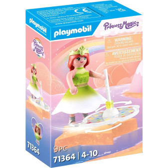 Playmobil® 71364 Princess Magic Nebeský duhový top s princeznou