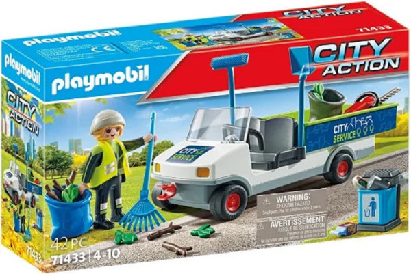 Playmobil® 71433 City Action Úklid města pomocí e-vozidla