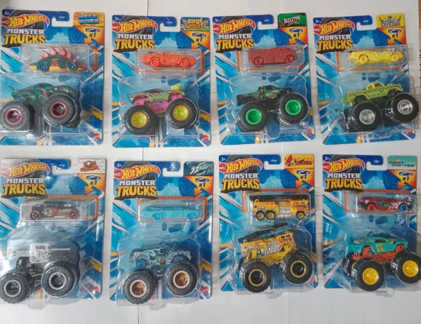 Mattel HW Hot Wheels Monster trucks 1:64 s angličákem GRH81
