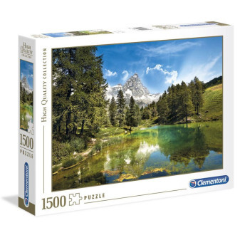 Clementoni 31680 puzzle 1500 dílků horské jezero