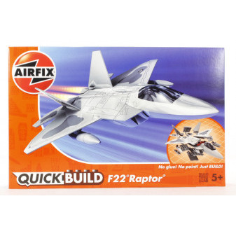 Airfix J6005 Quick Build letadlo Lockheed Martin F22 Raptor