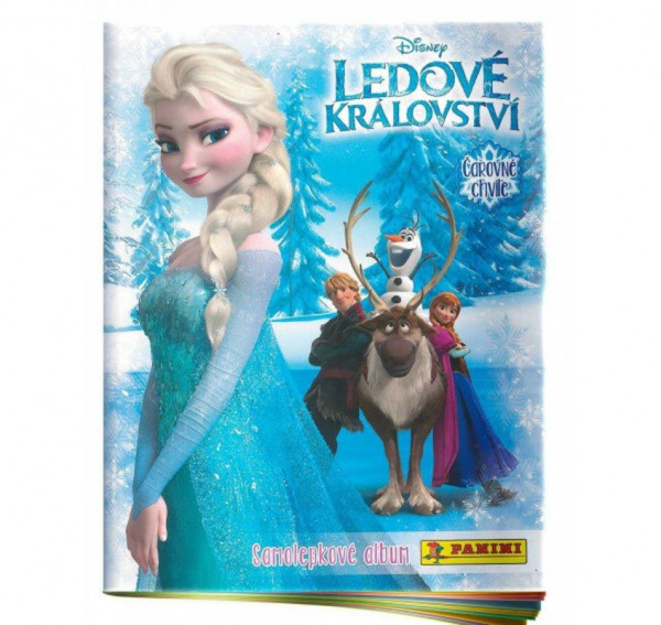Frozen Ledové království samolepkové album 2