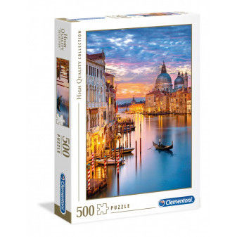 Clementoni 35056 Puzzle Osvětlená Venice 500 dílků
