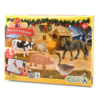 Mac Toys Adventní kalendář - Farma a koně