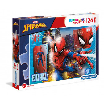 Clementoni 28507 Marvel Spider-Man - 24 pcs - Supercolor Puzzle