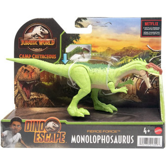Mattel Jurassic World nezkrotně zuřivý dinosaurus - Monolophosaurus GWN31