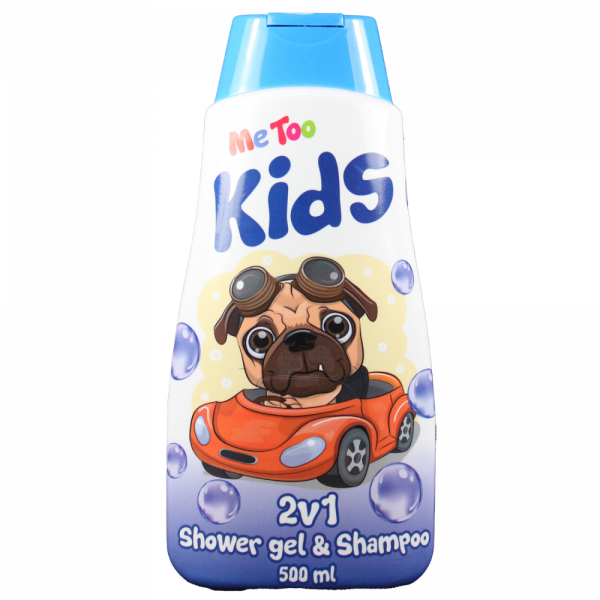 Me Too 2v1 sprchový gel a šampon Racing Bulldog 500 ml
