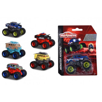 Majorette Auto Monster Rockerz 9cm, 5 druhů