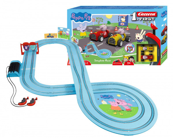 Autodráha Carrera FIRST - 63044 Prasátko Peppa 2,9m