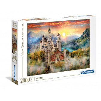 Clementoni 32559 Puzzle Neuschwanstein 2017 - 2000 dílků