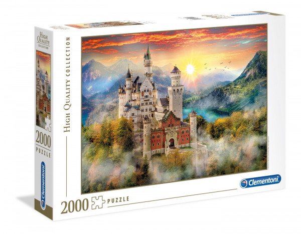 Clementoni 32559 Puzzle Neuschwanstein 2017 - 2000 dílků