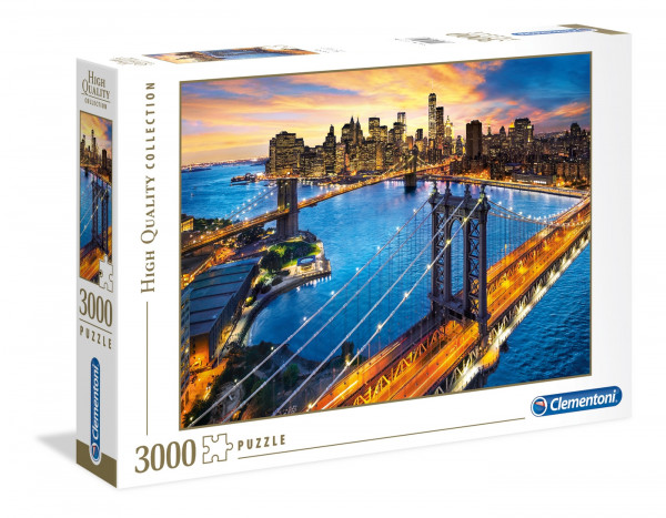 Clementoni 33546 Puzzle New York 3000 dílků