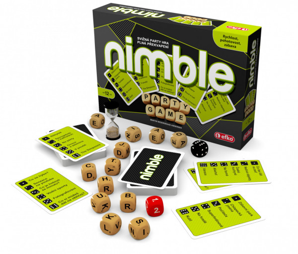 Efko Nimble party game - společenská hra