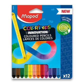 Maped Pastelky Color'Peps Infinity - 12 barev