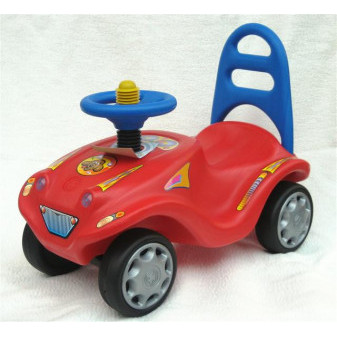 Odrážedlo auto mini mobile s volantem červené