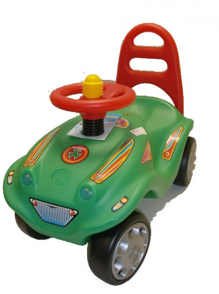Odrážedlo auto mini mobile s volantem zelené
