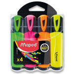 Maped Zvýrazňovač Maped Fluo Peps Classic - sada 4 barev