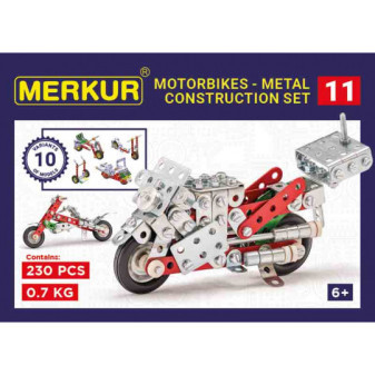 MERKUR 011 Motocykl 10 modelů 230 ks