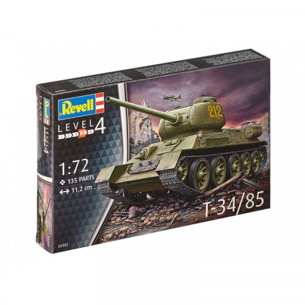 Revell Plastic ModelKit tank 03302 - T-34/85 (1:72)