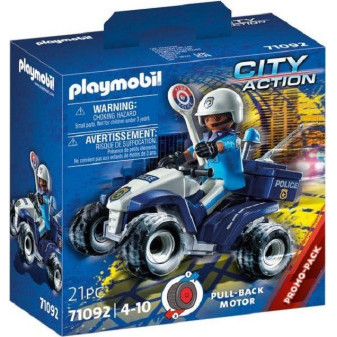 Playmobil® City Action 71092 Policejní rychlostní čtyřkolka