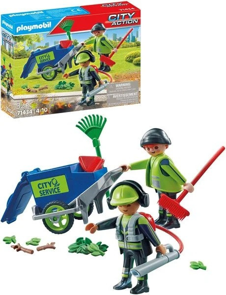 Playmobil® 71434 City Life Úklidový tým města