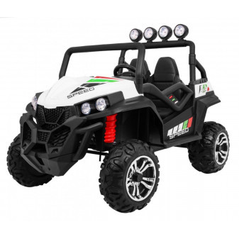 Auto vozítko na baterie Jeep terénní Grand Buggy 4x4 bílý