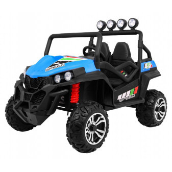 Auto vozítko na baterie Jeep terénní Grand Buggy 4x4 modrý