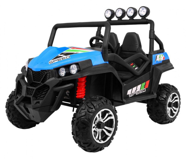 Auto vozítko na baterie Jeep terénní Grand Buggy 4x4 modrý