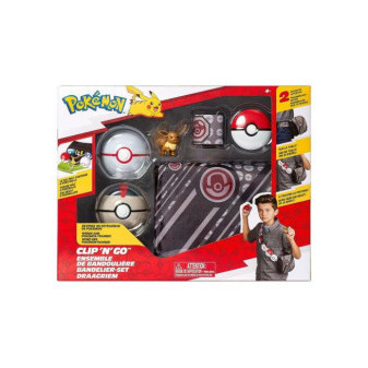 Pokémon - PKW Bandolier Set s páskem Clip 'N' Go Bandolier Belt černý