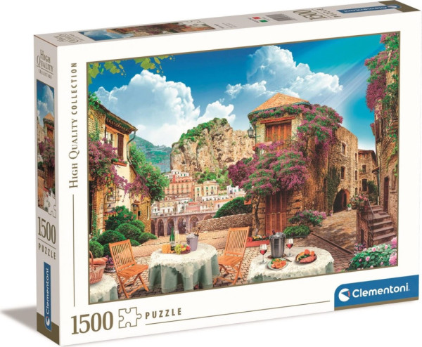 Clementoni 31695 puzzle 1500 dílků Italská vyhlídka