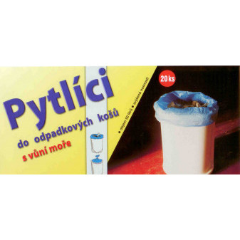 Pytlíci do košů 50 litrů - 20 ks s vůní lesa