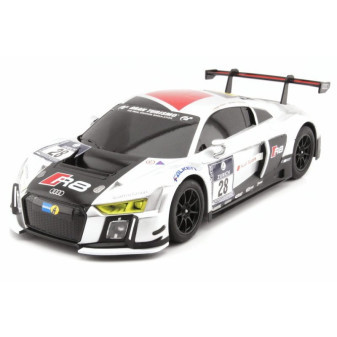 Rastar Auto RC Audi R8 plast 28cm bílé 27MHz na dálkové ovládání