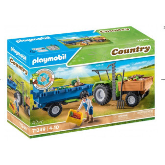 Playmobil® Country 71249 Traktor s přívěsem