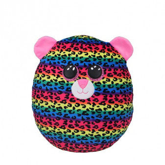 TY Squish Boos DOTTY - vícebarevný leopard 22 cm