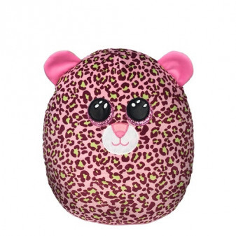 TY Squish Boos LAINEY - růžový leopard 30 cm