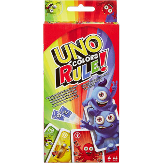 Mattel karty UNO DWV64 Colors Rule