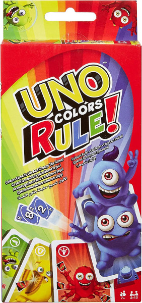 Mattel karty UNO DWV64 Colors Rule