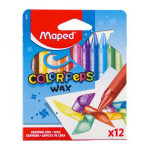 Maped Voskovky Maped Color'Peps Wax - 12 barev, trojhranné