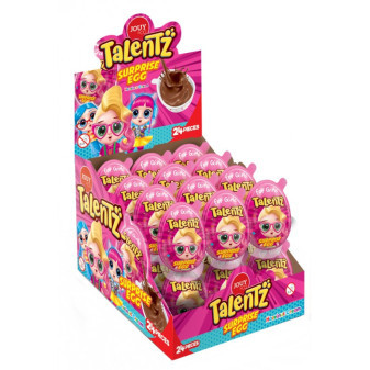 Plastové vajíčko Talentz Girl s překvapením 15g