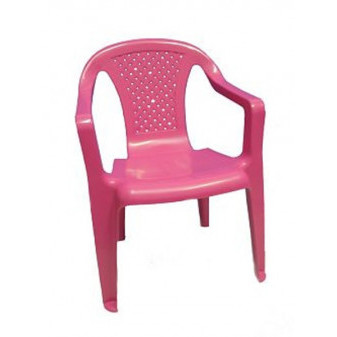 Marian plast židlička židle plastová dětská růžová